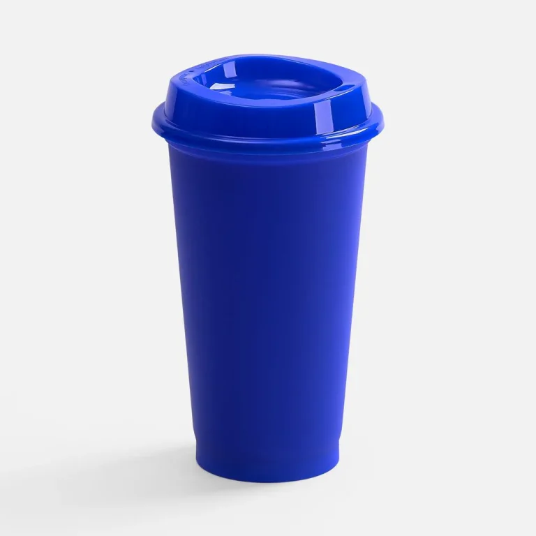 Многоразовый стакан Color Cap с крышкой